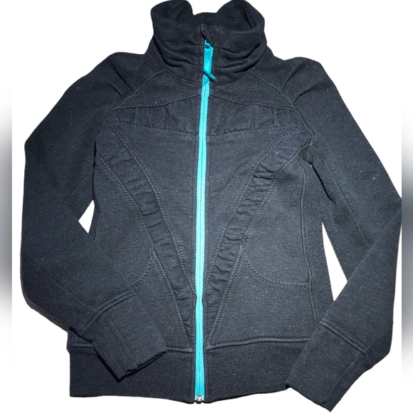 IVIVVA Girl's Cuddle Me Jacket Black Heather Sparkle, size 14 EC - Picture 2 of 15